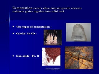 Sedimentary Rocks 2011 copyright | PPT