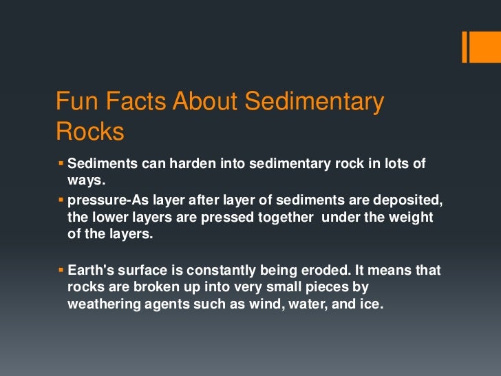 Interesting Facts About Sedimentary Rocks