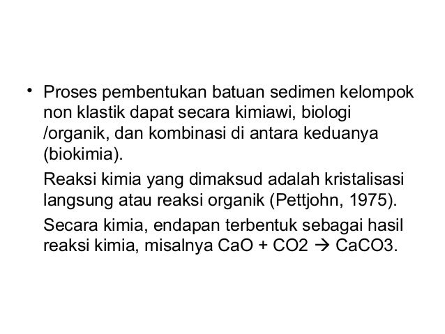 Sedimentasi dan batuan sedimen