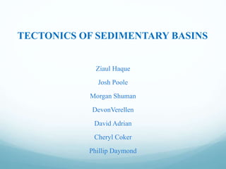 TECTONICS OF SEDIMENTARY BASINS | PPTX