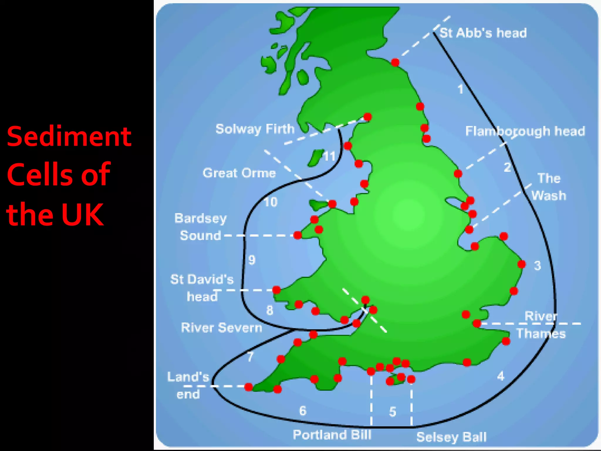Sediment
Cells of
the UK
 