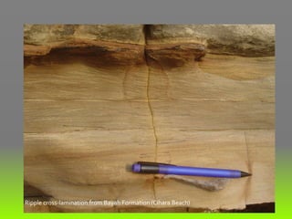 Ripple cross-lamination from Bayah Formation (Cihara Beach)
 