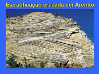 Estratificação cruzada em Arenito
 