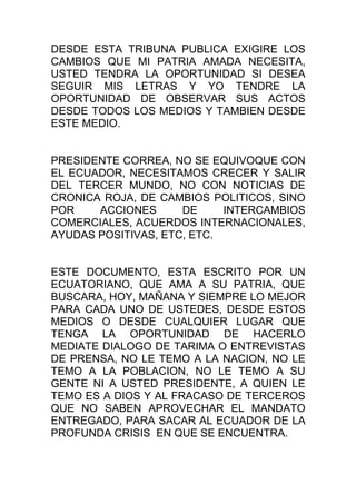 Se Dio La Reeleccion...