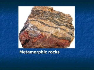 Sedimentary & Metamorphic Rocks | PPT