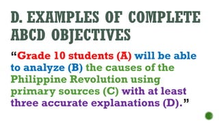 Designing Effective Learning Objectives in Social Studies Education | PPTX