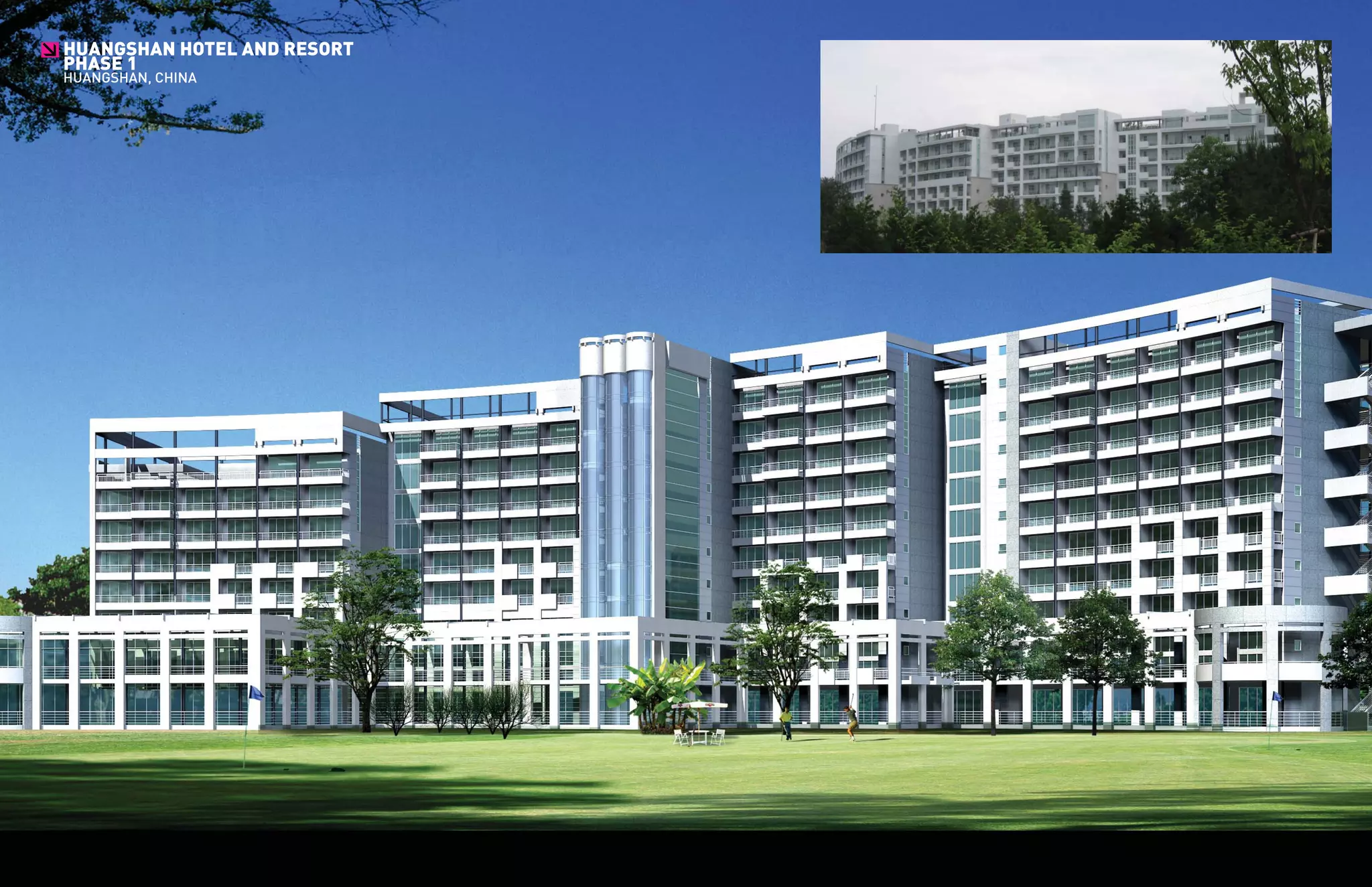 HUANGSHAN HOTEL AND RESORT
>
PHASE 1
HUANGSHAN, CHINA
 
