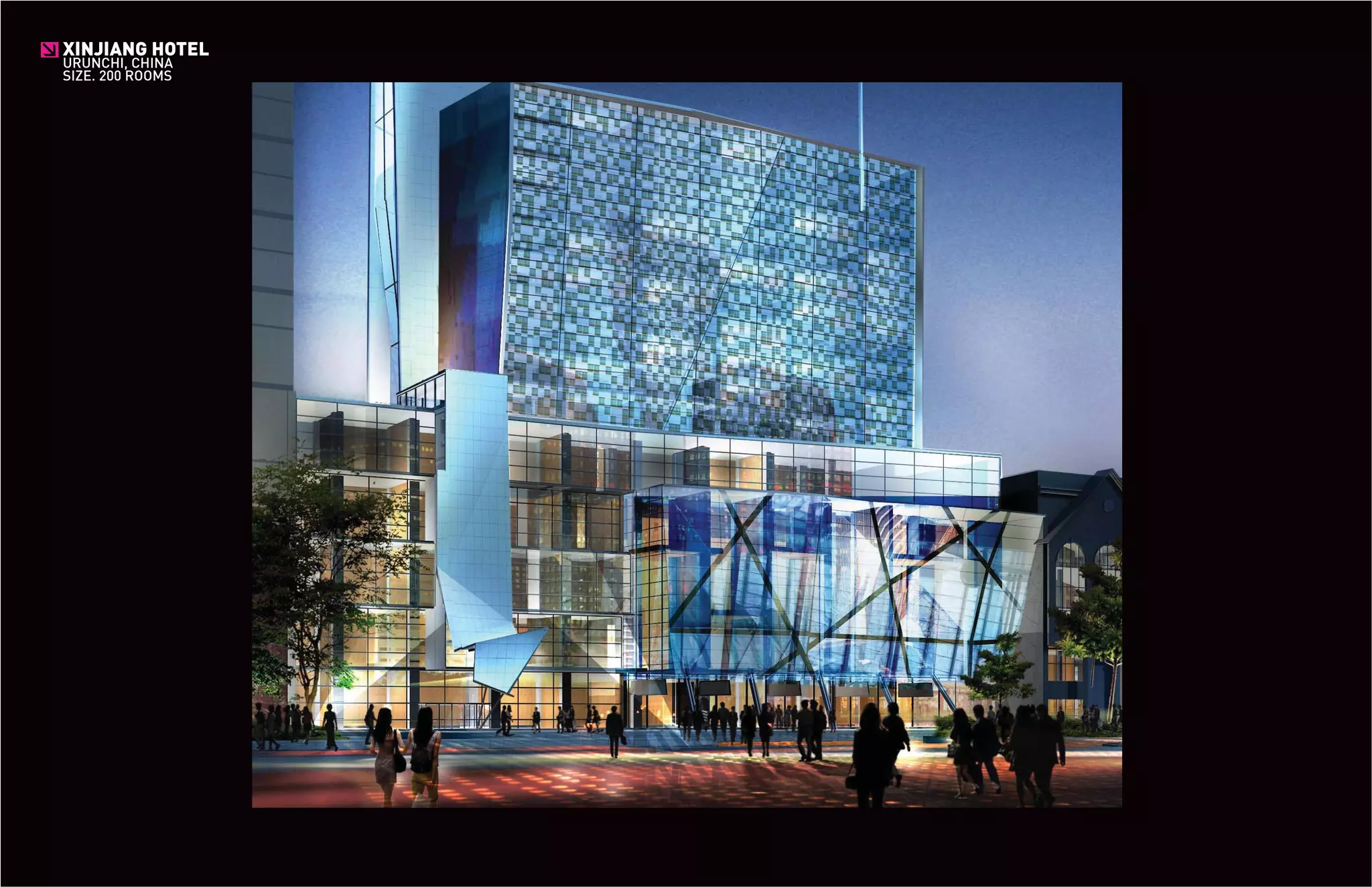 XINJIANG HOTEL
>
URUNCHI, CHINA
SIZE. 200 ROOMS
 