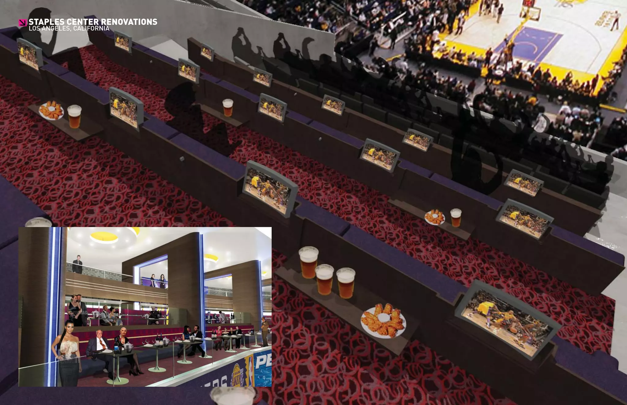 STAPLES CENTER RENOVATIONS
>
LOS ANGELES, CALIFORNIA
 