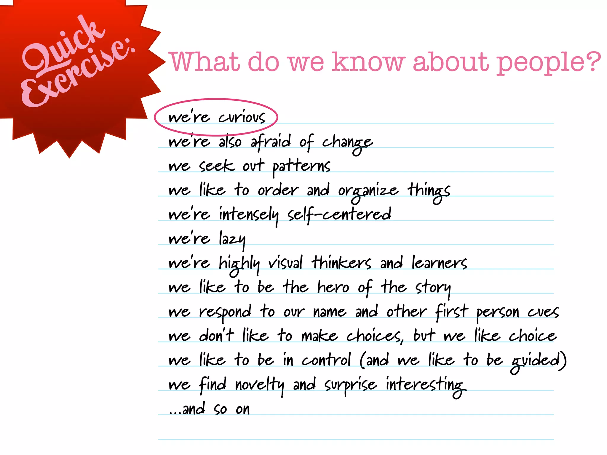 The Art & Science of Seductive Interactions