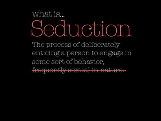 Seductive Design (Psychology in Design)