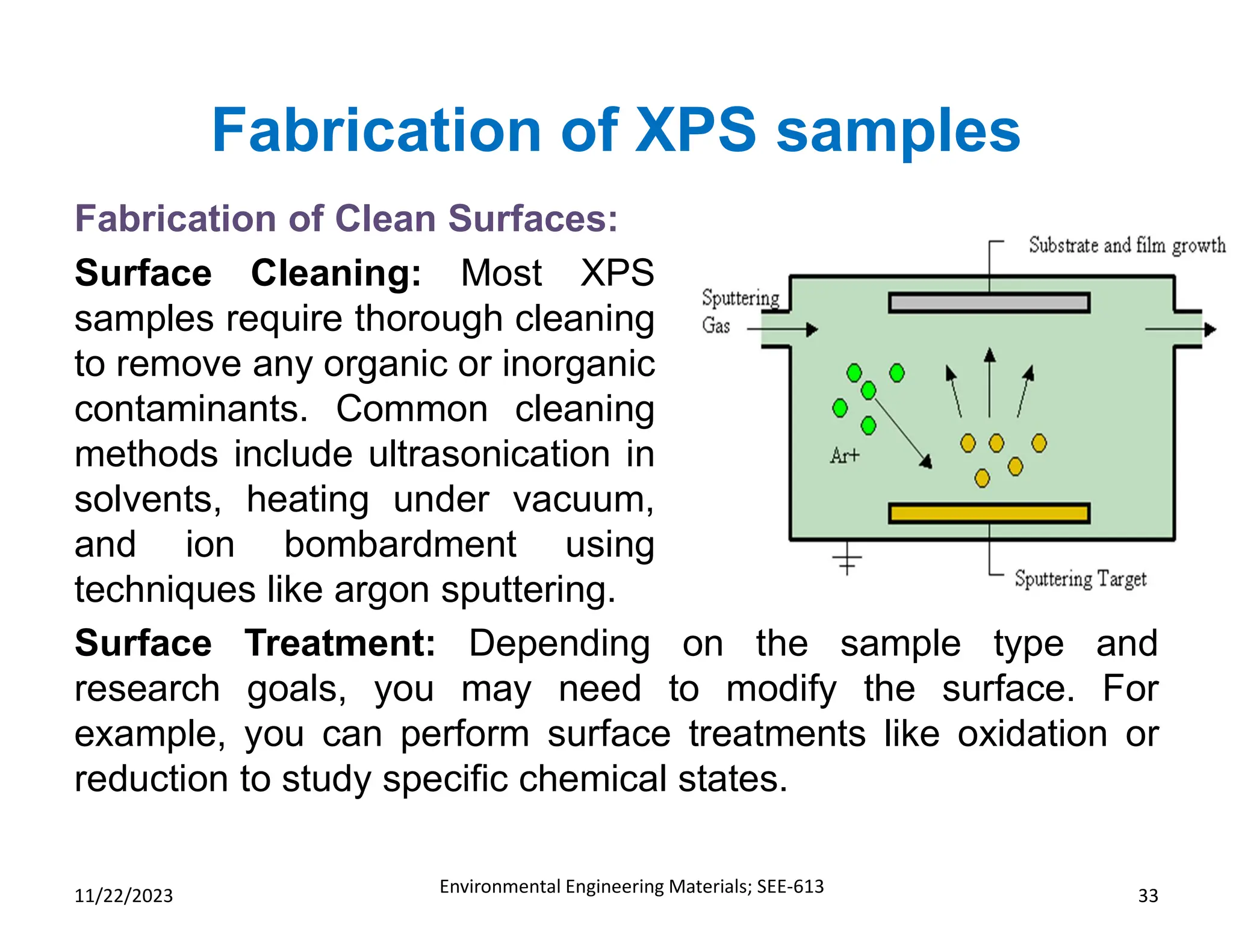 X-ray Photoelectron Spectroscopy (XPS) Technique (Part-2) | PDF