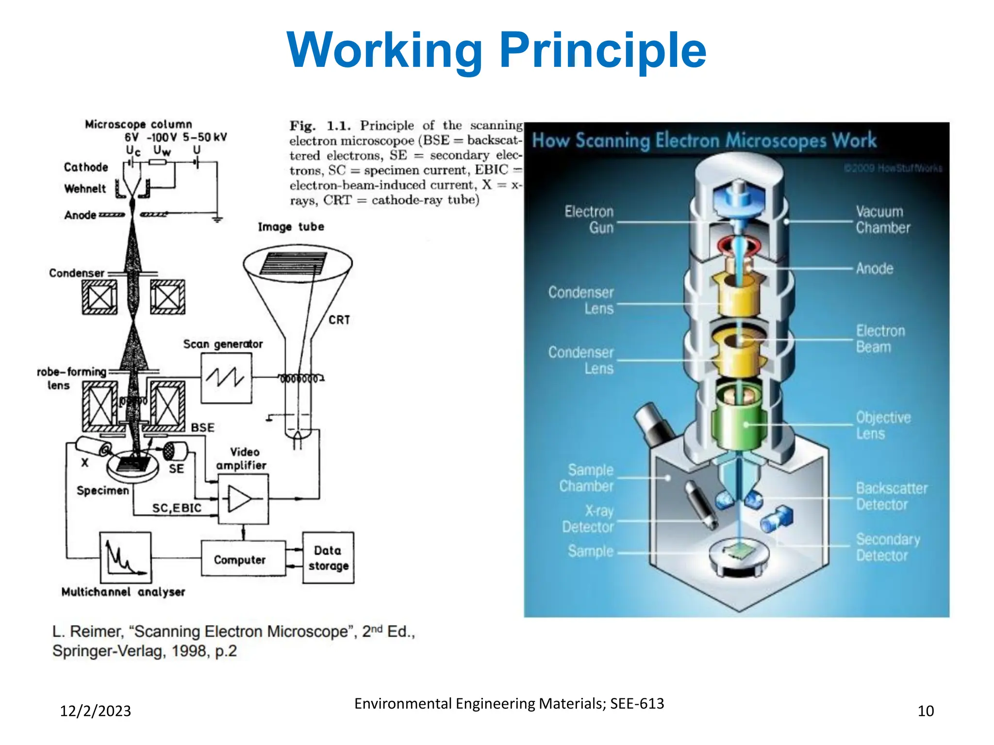 Scanning Electron Microscopes (SEM) & Transmission Electron Microscopes ...