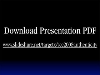 See2008 Authenticity