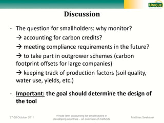 Seebauer Unique methods oct 2011