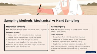 Seed-Sampling.pptx related to seed technology | PPTX