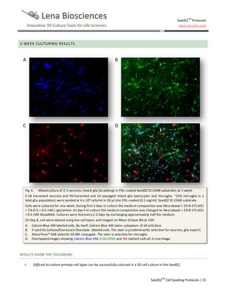 SeedEZ 3D cell culture methods and protocols - cell seeding | PDF