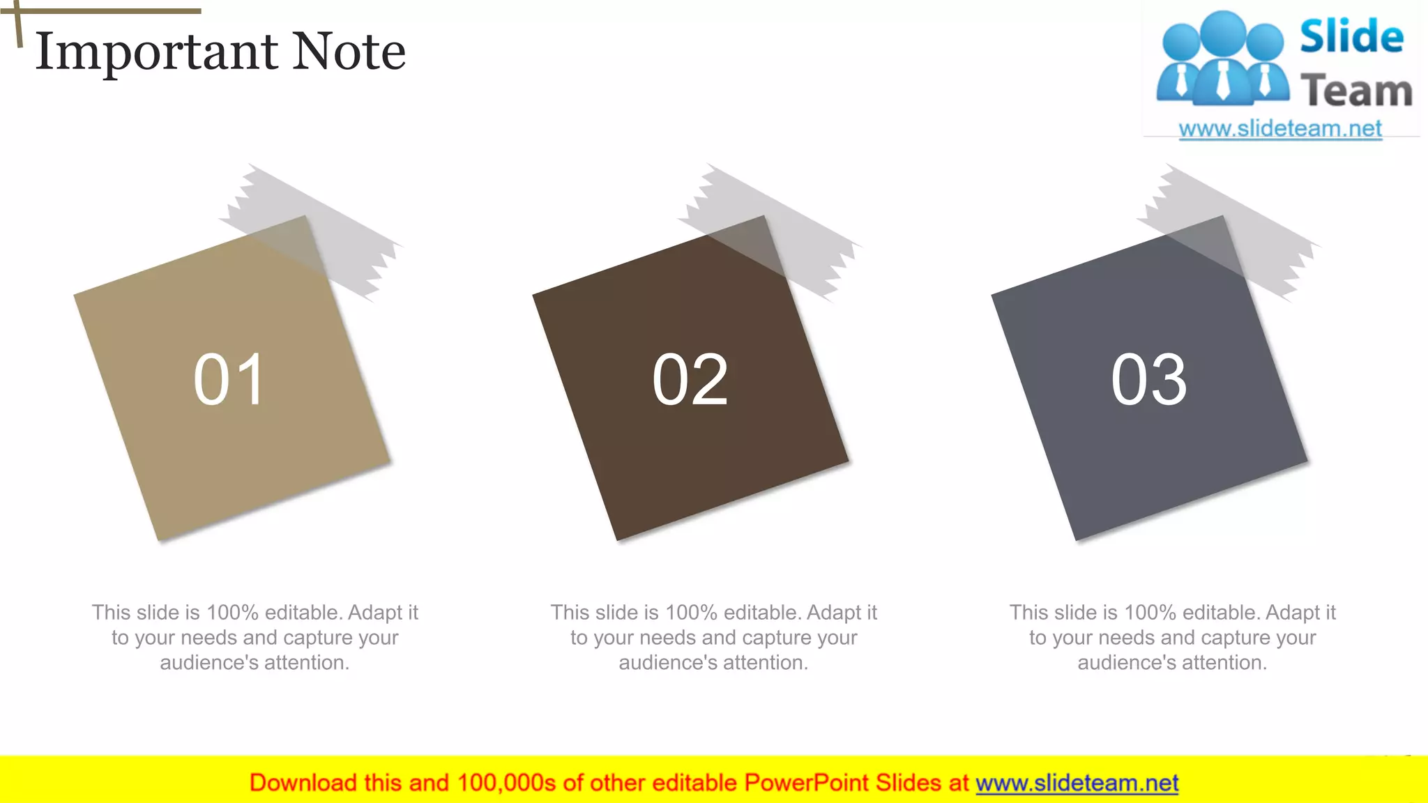 Important Note
51
01 02 03
 