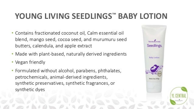 seedlings baby lotion