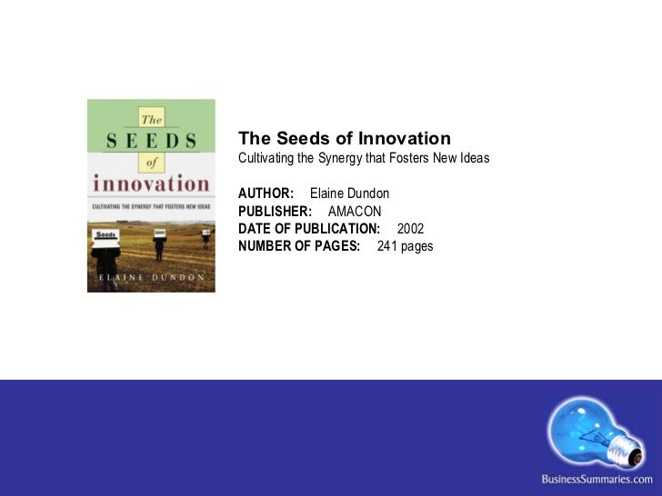 Seeds Of Innovation
