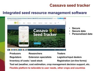 Cassava Seed Tracker Presentation | PPTX
