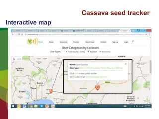 Cassava Seed Tracker Presentation | PPTX