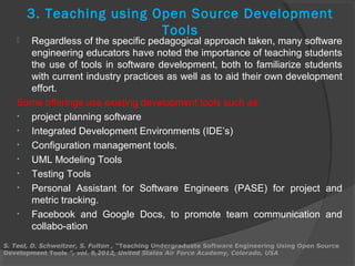 Software Engineering education and teaching | PPT