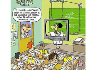 Como a tecnologia pode ser usada em educação:
•Para sustentar (apoiar) o que já se faz (Conservador)
•Para suplementar (estender) o que se faz (Reformador)
•Para subverter (transformar) o que se faz (Inovador)
A tecnologia pode mudar, mas as boas estratégias pedagógicas são universais e
flexíveis, adaptáveis às necessidades locais. Ensinar o aluno a pensar, a ser autônomo, a
trabalhar em grupo, a analisar e sintetizar informações, a ser criativo, ético, respeitoso.
Cristiana Mattos Assumpção

 