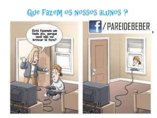 Estudo de paulista é premiado nos EUA ao provar que
videogames ajudam no tratamento portadores
de déficit de atenção e hiperatividade.

Autor do estudo : Matheus Manupella, 17 anos.
Fonte: MSN jogos.

Palavras cruzadas? Crochê? Que nada! A
centenária Kathleen Connell dá a receita da
longevidade: jogar videogame!

Fonte: Oglobo 02/02/12

 