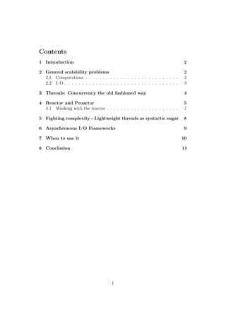 Eventdriven I/O - A hands on introduction | PDF