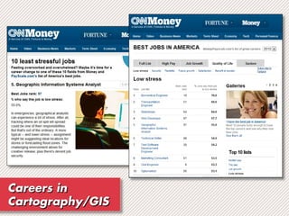 seeing Geography through Cartography