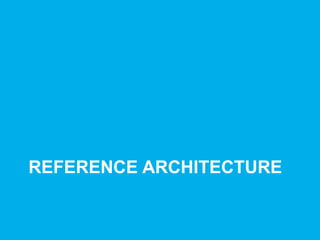 REFERENCE ARCHITECTURE
 