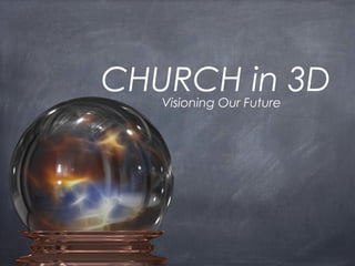 CHURCH in 3D
Visioning Our Future

 