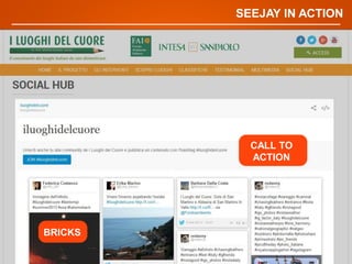 SEEJAY IN ACTION
BRICKS
CALL TO
ACTION
 