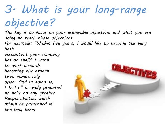 what is your career objective answer
