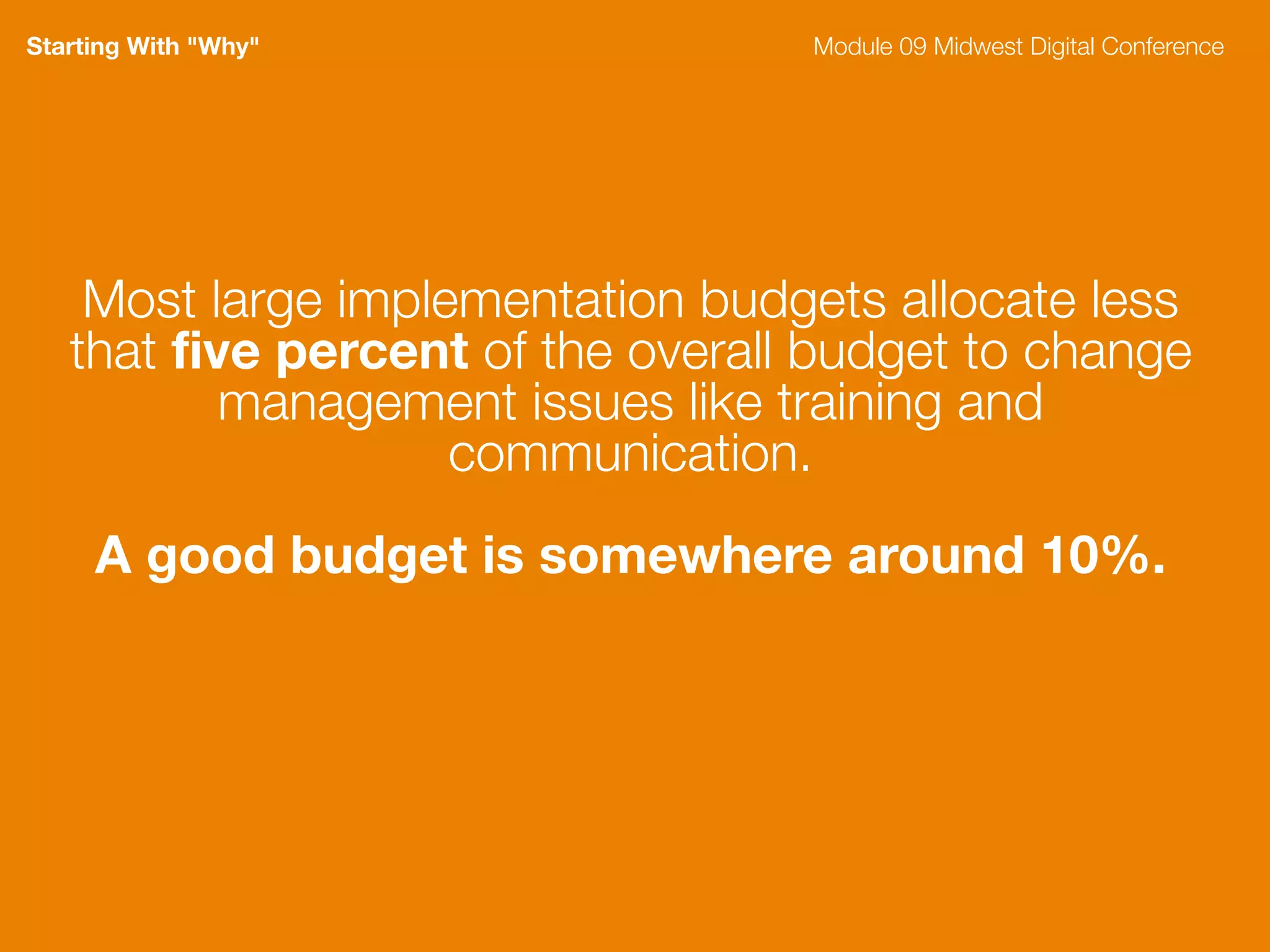 Seeking The Why - Module 09