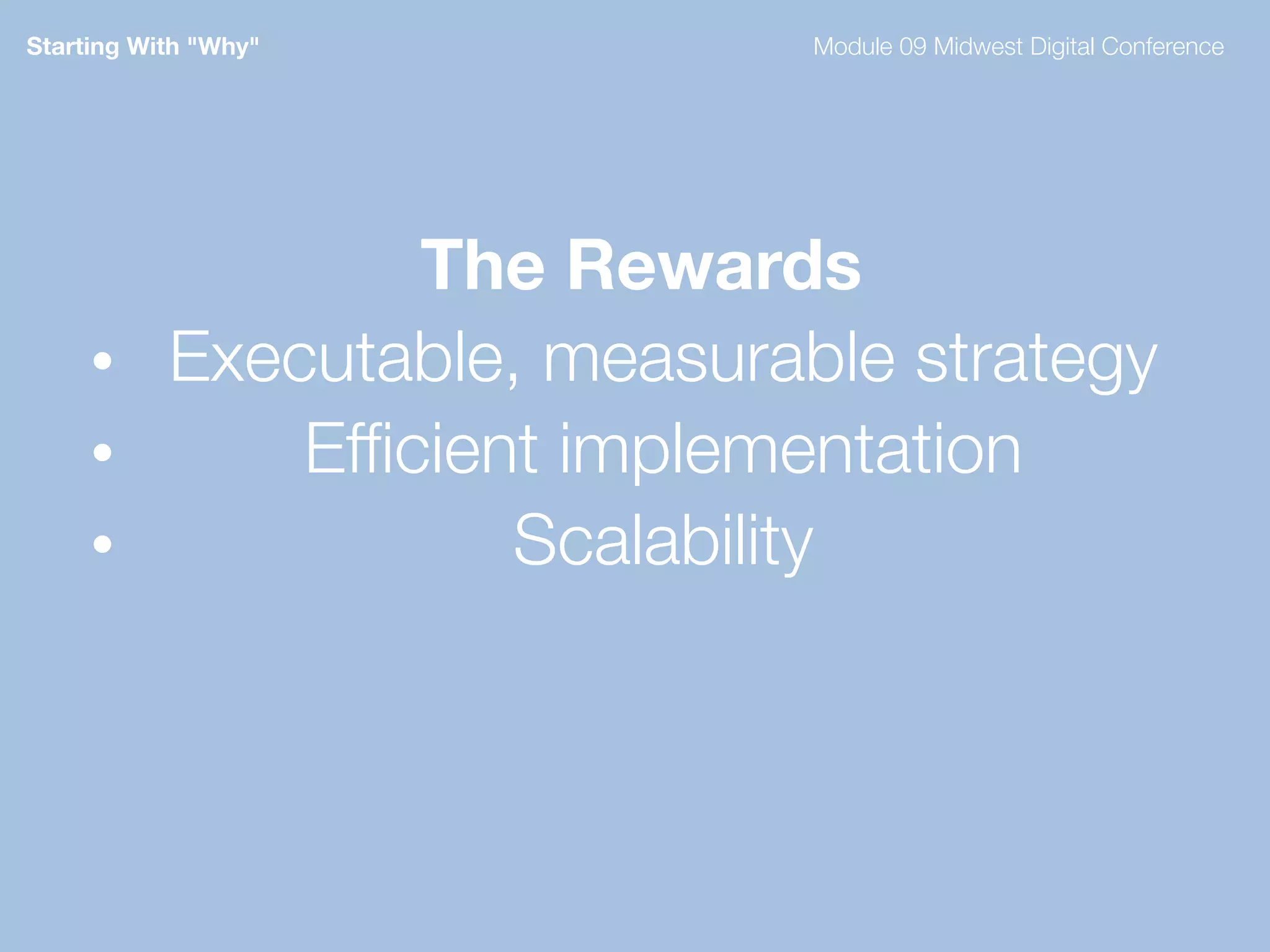 Seeking The Why - Module 09