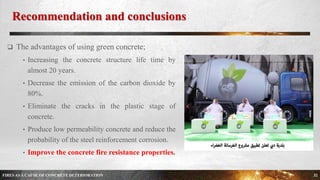 FIRES AS A CAUSE OF CONCRETE DETERIORATION | PPTX