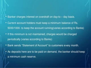 PPT. ON BANK ACCOUNTS