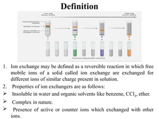 Ion Exchange chromatography-Modern Pharmaceutical Analytical Techniques ...