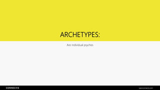 ARCHETYPES:
Are individual psyches
seenconnects.com
 
