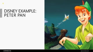 DISNEY EXAMPLE:
PETER PAN
seenconnects.com
 