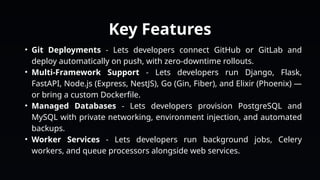 Developer cloud for full-stack apps - seenode | PPTX