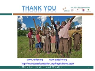 http://www.gatesfoundation.org/Pages/home.aspx   www.heifer.org   www.eadairy.org   