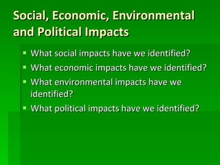 Seep effects of deforestation | PPT