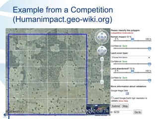 See Potential for crowdsourcing and mobile phones Nov 10 2014