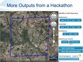 See Potential for crowdsourcing and mobile phones Nov 10 2014