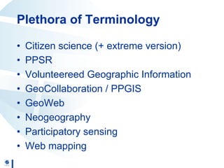 See Potential for crowdsourcing and mobile phones Nov 10 2014