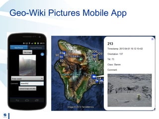 See Potential for crowdsourcing and mobile phones Nov 10 2014