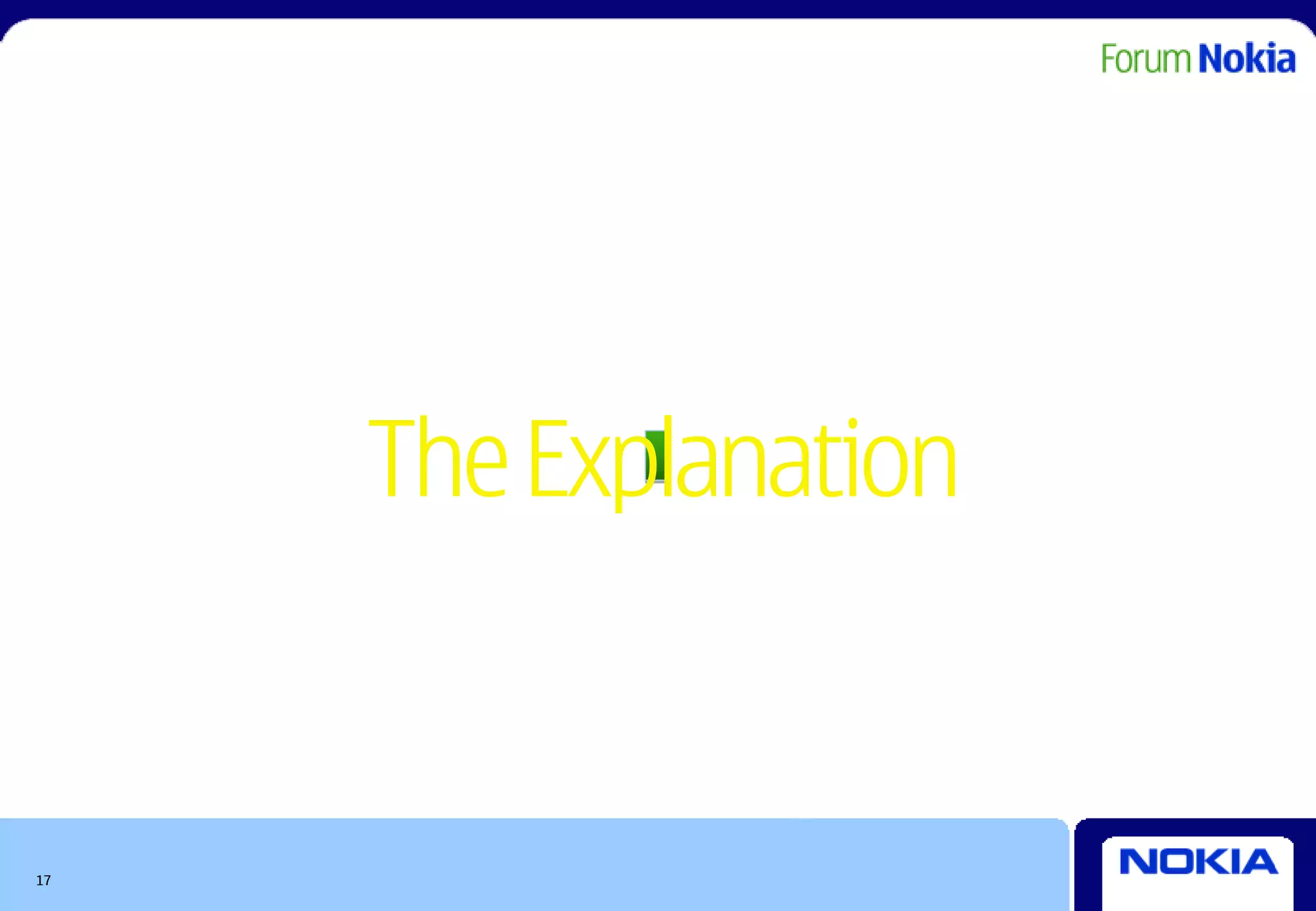 Part 2.
     The Explanation


17
 